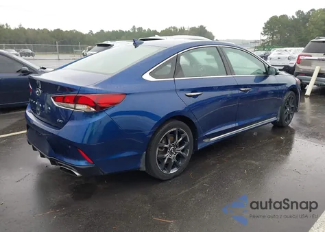 2018 Hyundai Sonata Limited 2.0T из США, поврежденный, VIN 5NPE34AB6JH681340
